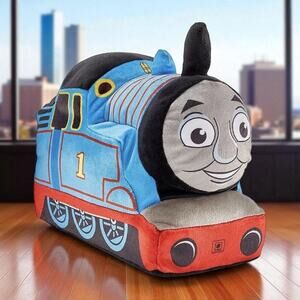 Thomas the Tank Engine Plush 8.5" Train Pillow Kohls Cares Nursery Shower Decor